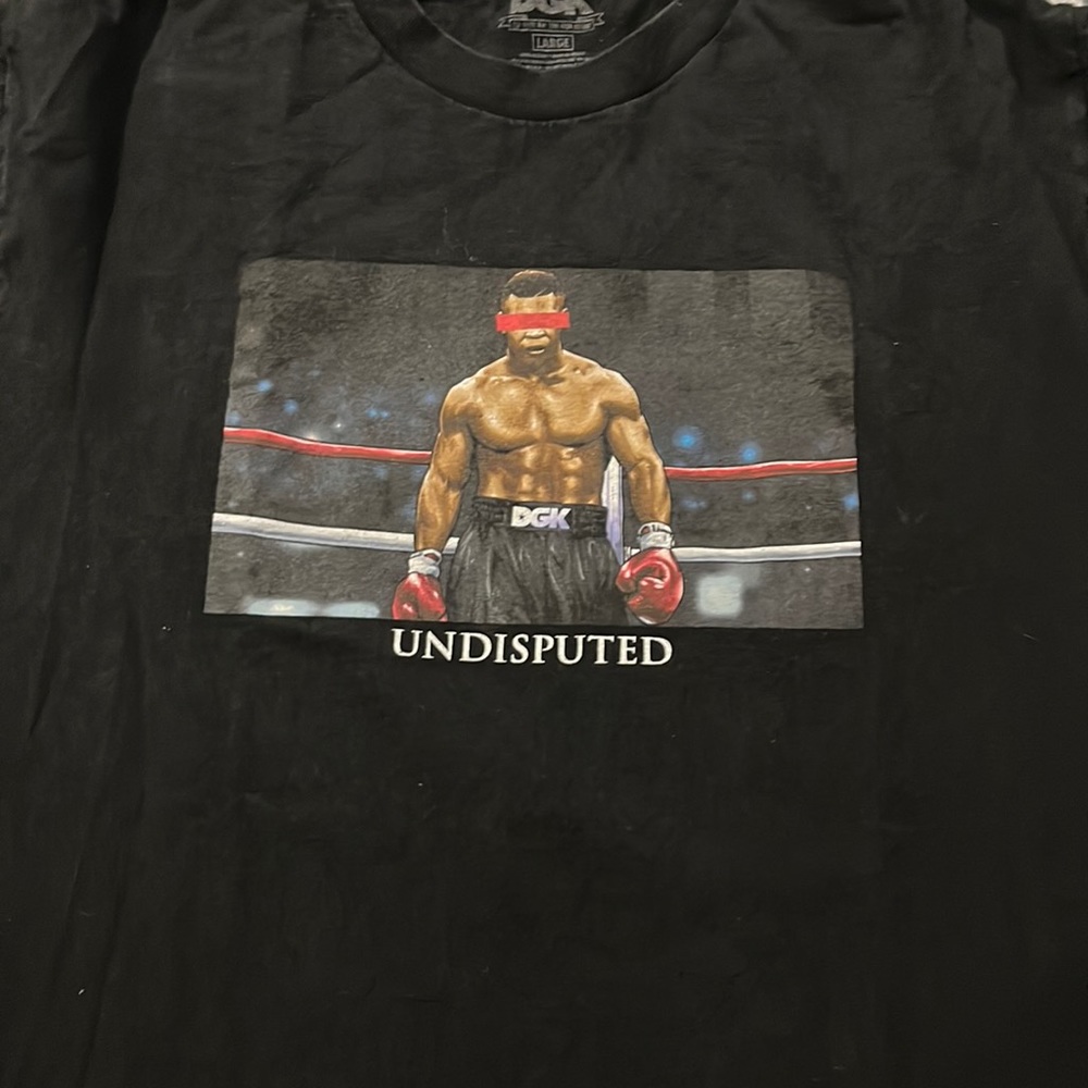 BLACK MIKE TYSON DGK SHIRT